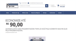 Desktop Screenshot of newtronmaquinas.com.br
